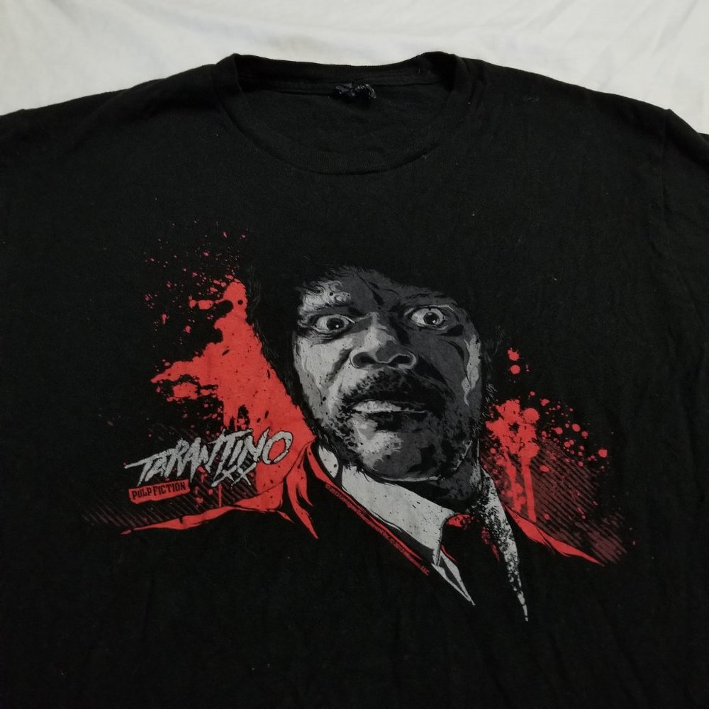 Vintage Pulp Fiction Jules T Shirt Samuel L Jackson Quentin Tarantino Large